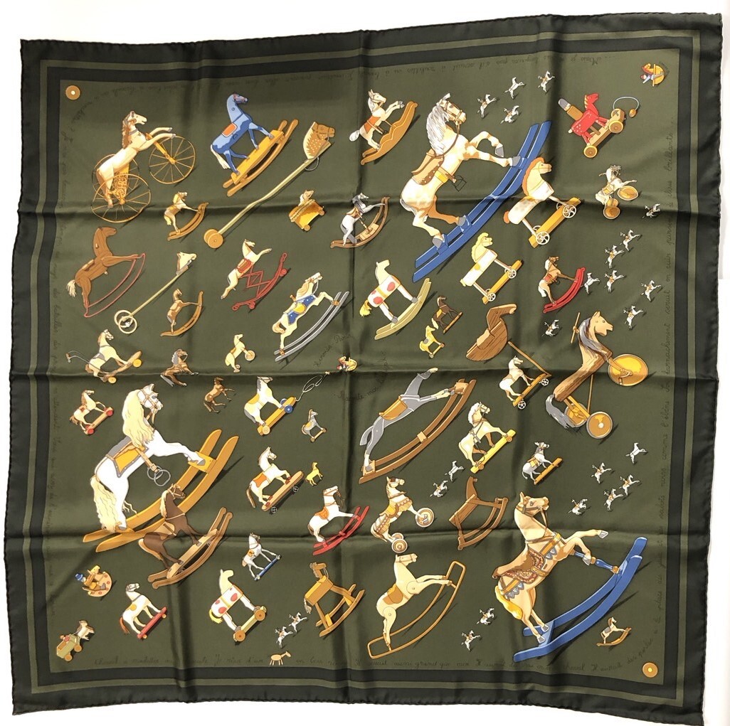 22805】未使用品 エルメス HERMES ヴィンテージ スカーフ カレ 22805】未使用品 エルメス HERMES ヴィンテージ スカーフ カレ