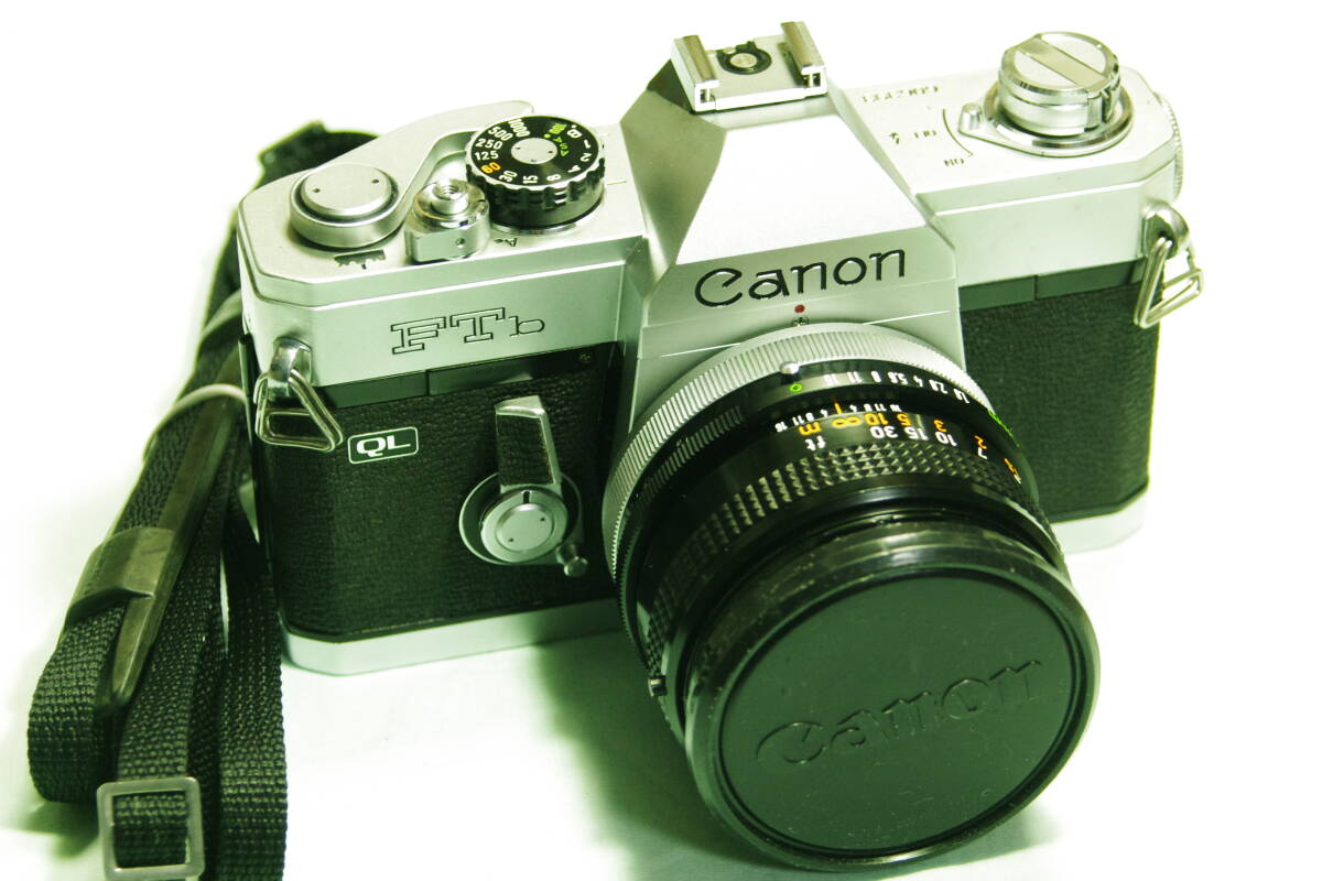 動作確認済 CANON FTb + FD 50mm 1:1.8 s.c. 完動美品 動作確認済 CANON FTb + FD 50mm 1:1.8 s.c. 完動美品