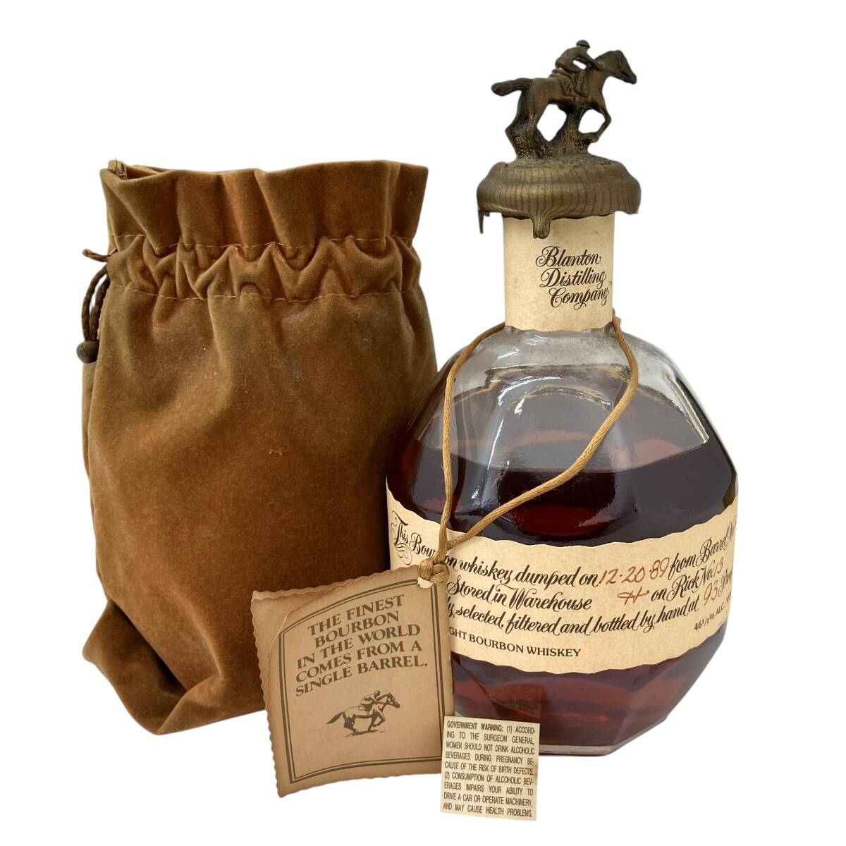未開栓】Blanton 1989年 Single Barrel バーボン ウイスキー 未開栓】Blanton 1989年 Single Barrel バーボン ウイスキー