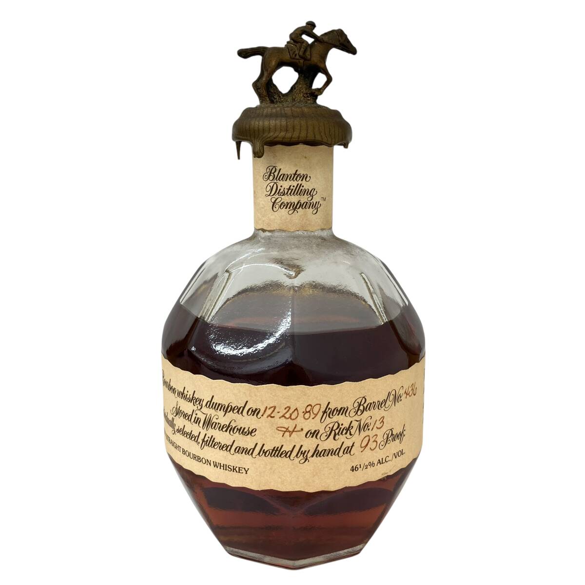 未開栓】Blanton 1989年 Single Barrel バーボン ウイスキー 未開栓】Blanton 1989年 Single Barrel バーボン ウイスキー