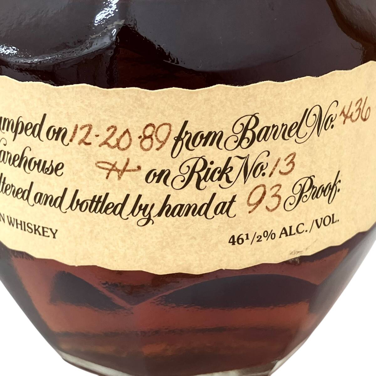 未開栓】Blanton 1989年 Single Barrel バーボン ウイスキー 未開栓】Blanton 1989年 Single Barrel バーボン ウイスキー