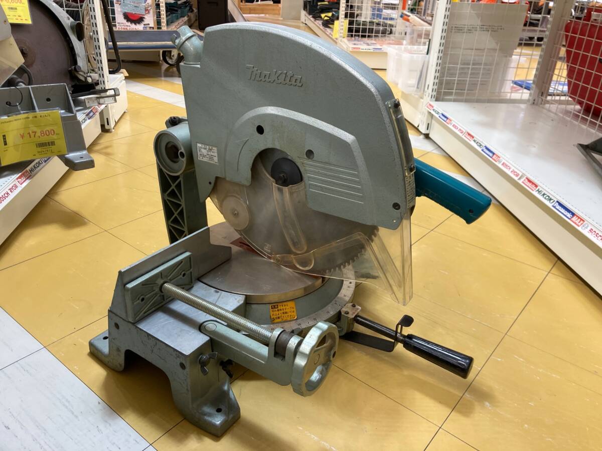 送料含む！【中古品】◇makita [マキタ] 15型卓上丸ノコ [LS1510] 380ｍｍ 14A 50/60Hz 100V ◇アクトツール富山店◇E