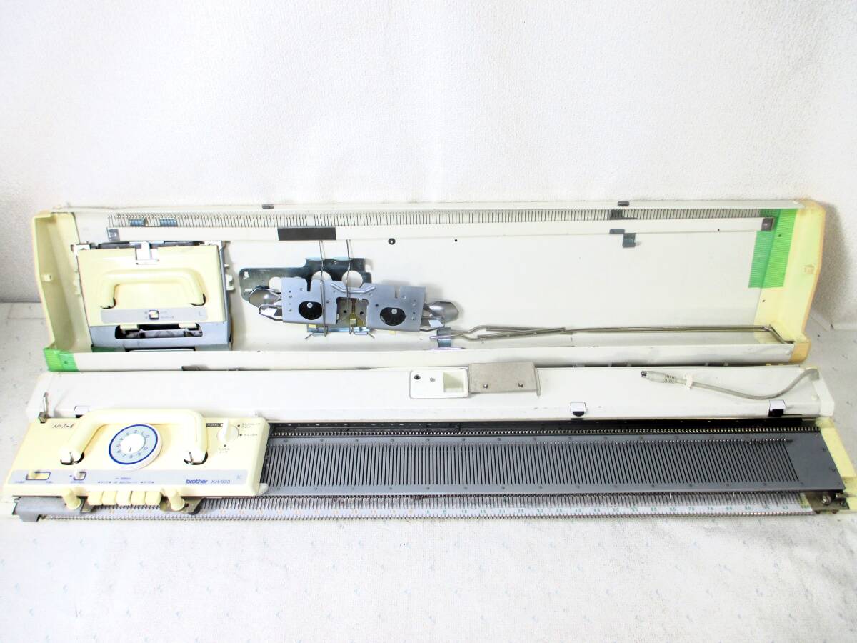 brother ブラザー topical-7 トピカル7 KH-970 電子編機 編み機 brother ブラザー topical-7 トピカル7 KH-970 電子編機 編み機