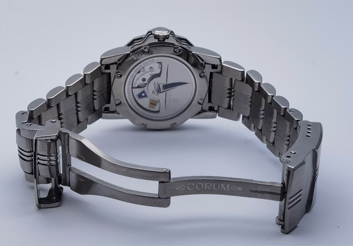 中古 コルム CORUM アドミラリズカップ 145.440.47 ダイヤベゼル 中古 コルム CORUM アドミラリズカップ 145.440.47 ダイヤベゼル