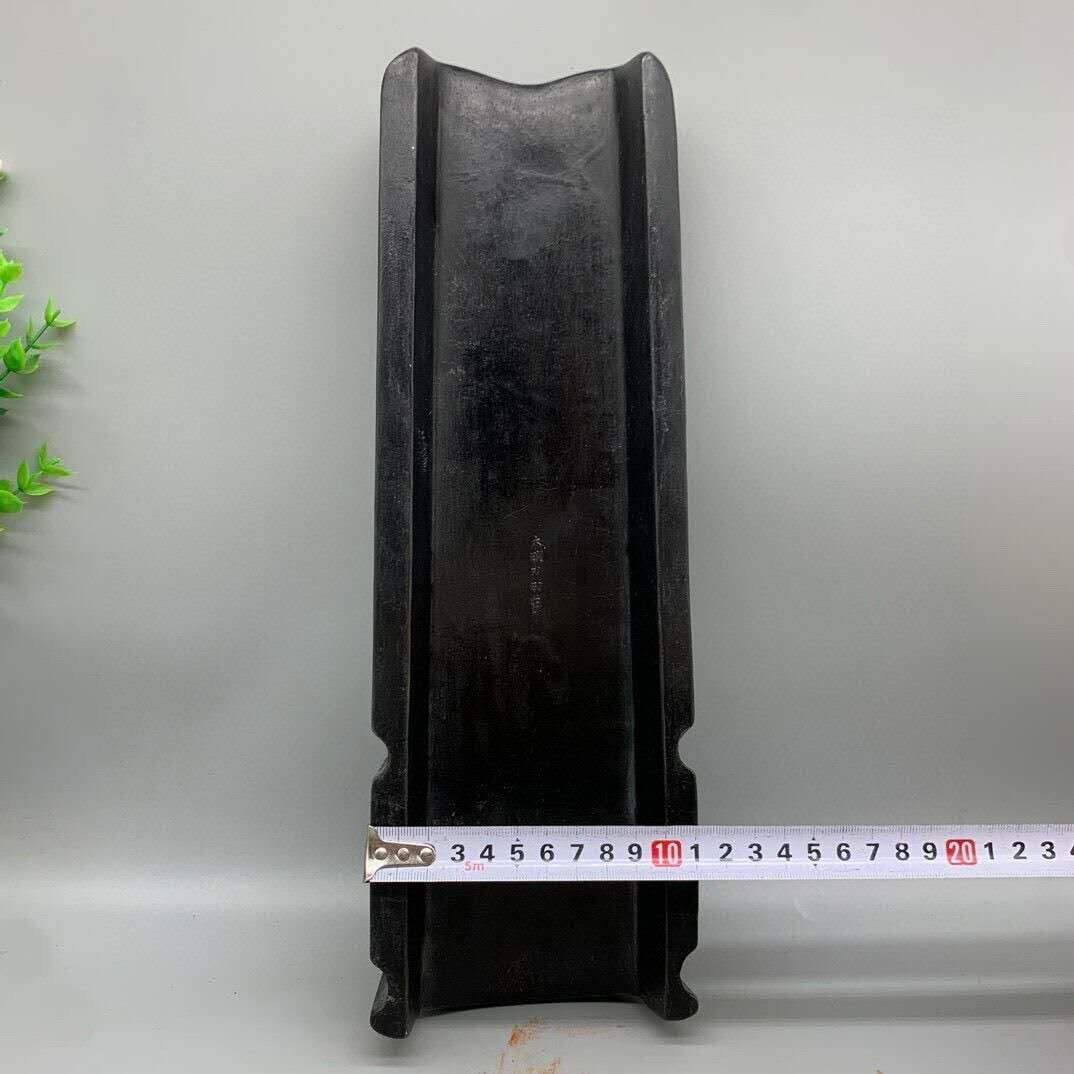 019 WPP 中国徽州 八宝琴墨塊 墨硯 高さ33cm 幅11cm 旧家蔵出 書 019 WPP 中国徽州 八宝琴墨塊 墨硯 高さ33cm 幅11cm 旧家蔵出 書