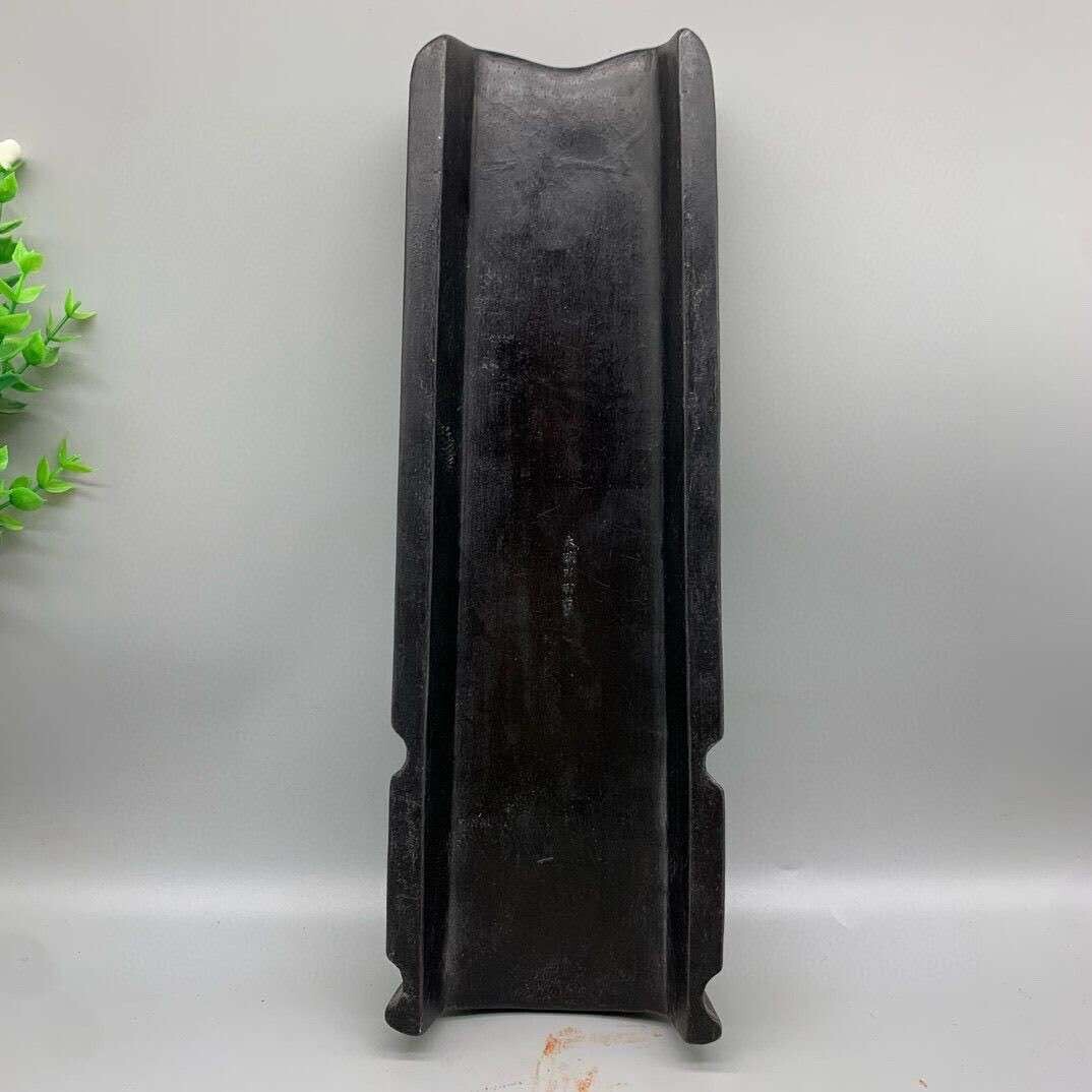 019 WPP 中国徽州 八宝琴墨塊 墨硯 高さ33cm 幅11cm 旧家蔵出 書 019 WPP 中国徽州 八宝琴墨塊 墨硯 高さ33cm 幅11cm 旧家蔵出 書