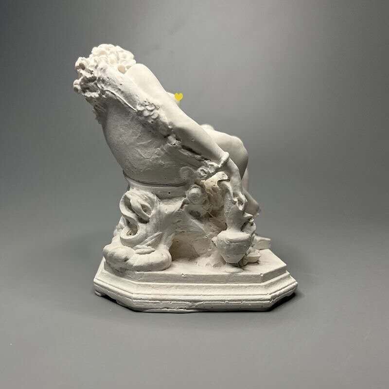 WP 西洋彫刻 裸婦 石膏像 人物立体置物 高さ10cm 長さ9cm 幅9cm WP 西洋彫刻 裸婦 石膏像 人物立体置物 高さ10cm 長さ9cm 幅9cm