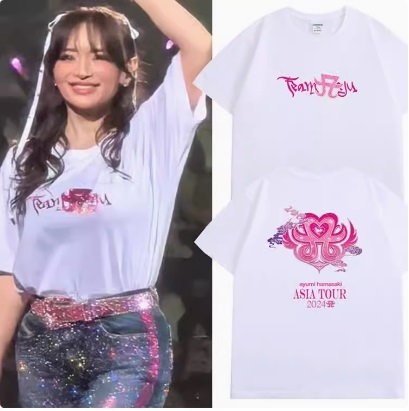浜崎あゆみ アジアツアー 2024 Tシャツブラック Lサイズ|Yahoo 浜崎あゆみ アジアツアー 2024 Tシャツブラック Lサイズ|Yahoo