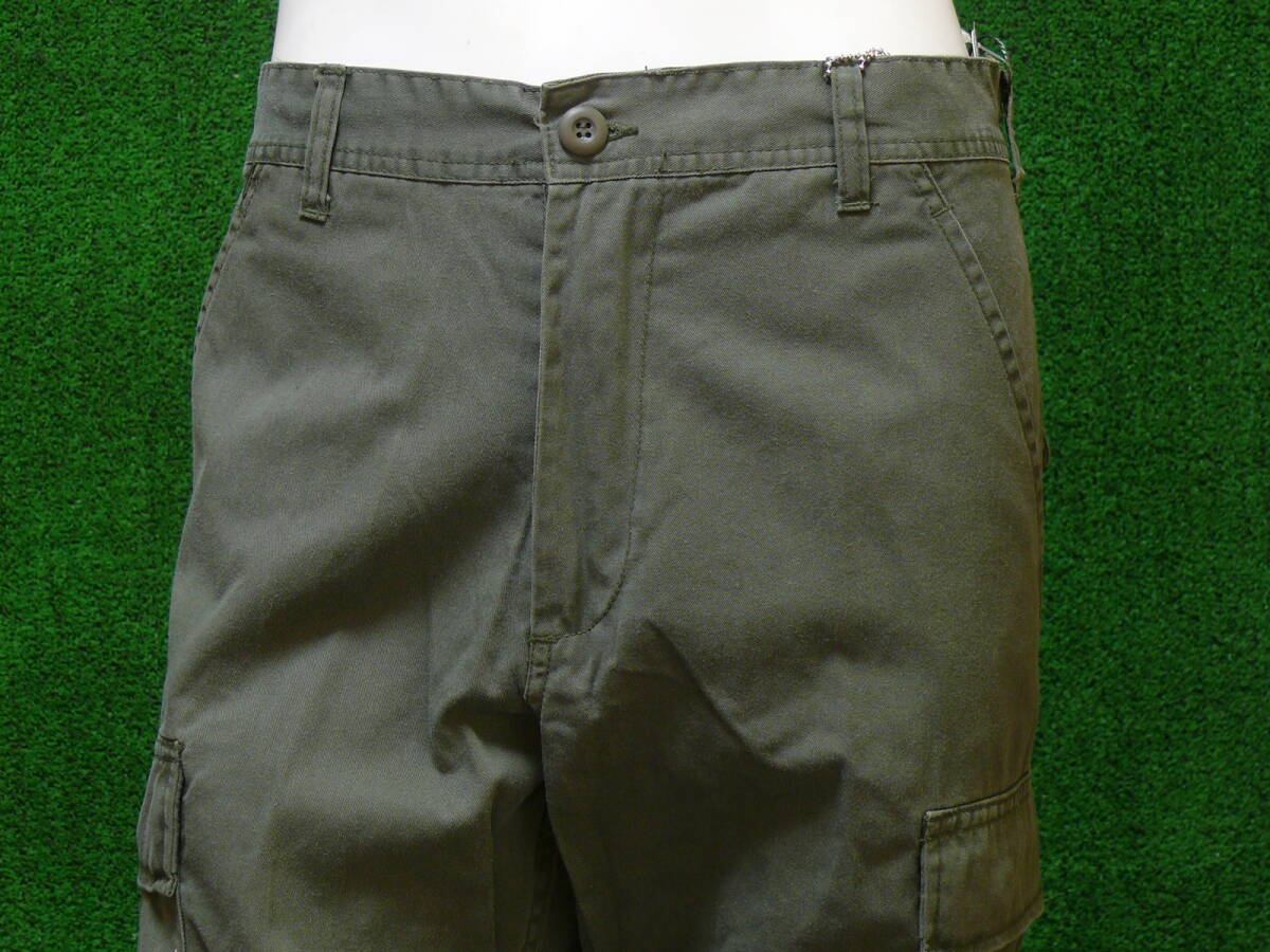 ? ROTHCO(ロスコ) BDUカーゴパンツ ◆オリーブグリーン◆SIZE：S (USサイズ) ◆未使用品