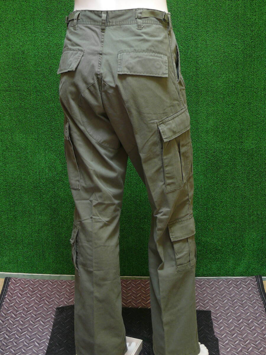 ? ROTHCO(ロスコ) BDUカーゴパンツ ◆オリーブグリーン◆SIZE：S (USサイズ) ◆未使用品