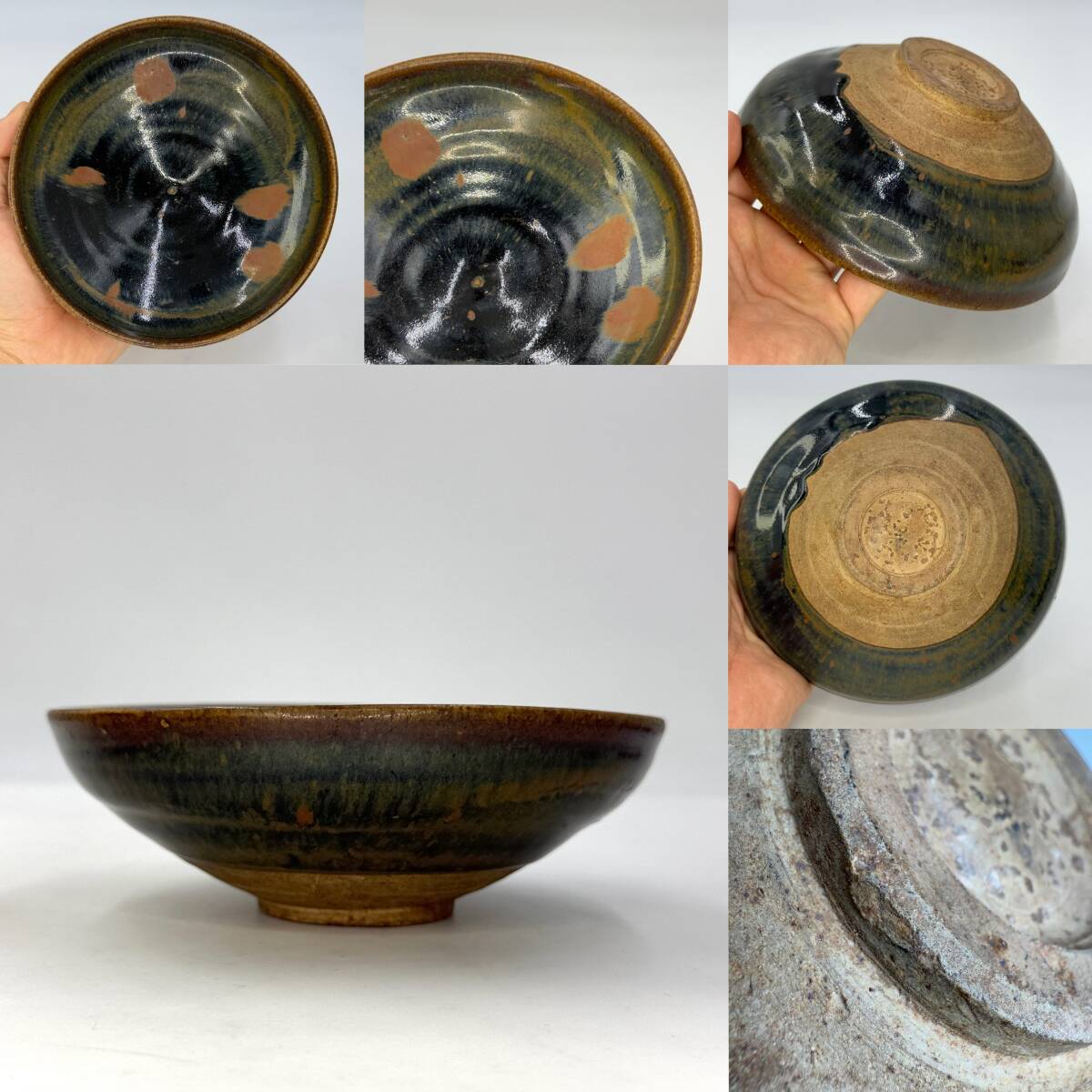 時代物 旧家整理品 煎茶碗 無傷、古物保証(古染付 青花 煎茶 時代物 旧家整理品 煎茶碗 無傷、古物保証(古染付 青花 煎茶