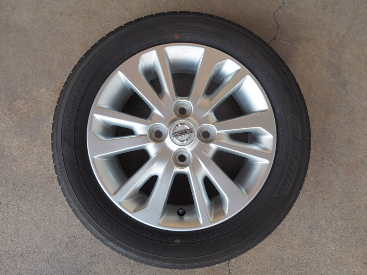 P10 送料無料 日産デイズ純正 4.5Jx14 +46 PCD100 4穴 155/65R14 P10 送料無料 日産デイズ純正 4.5Jx14 +46 PCD100 4穴 155/65R14