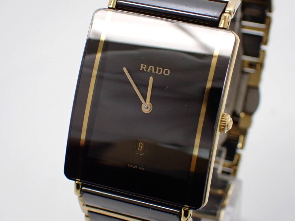 1円～☆RADO ラドー QZ メンズ腕時計 DIASTAR ダイヤスター