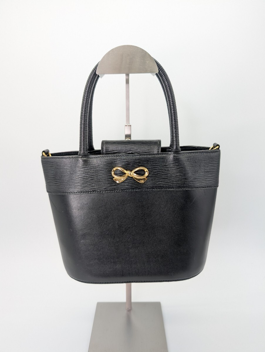 1円 ハナエ・モリ HANAE MORI 2way ハンドバッグ ショルダー 1円 ハナエ・モリ HANAE MORI 2way ハンドバッグ ショルダー