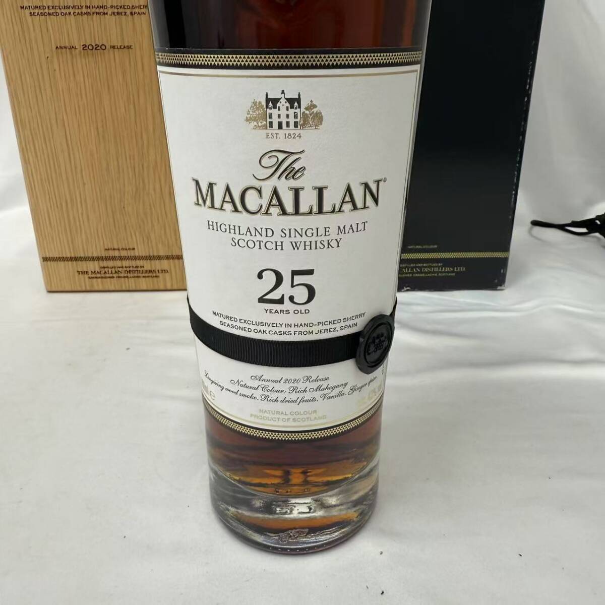 1円〜 The MACALLAN ザ マッカラン 25年 ヴィンテージ 2020 1円〜 The MACALLAN ザ マッカラン 25年 ヴィンテージ 2020