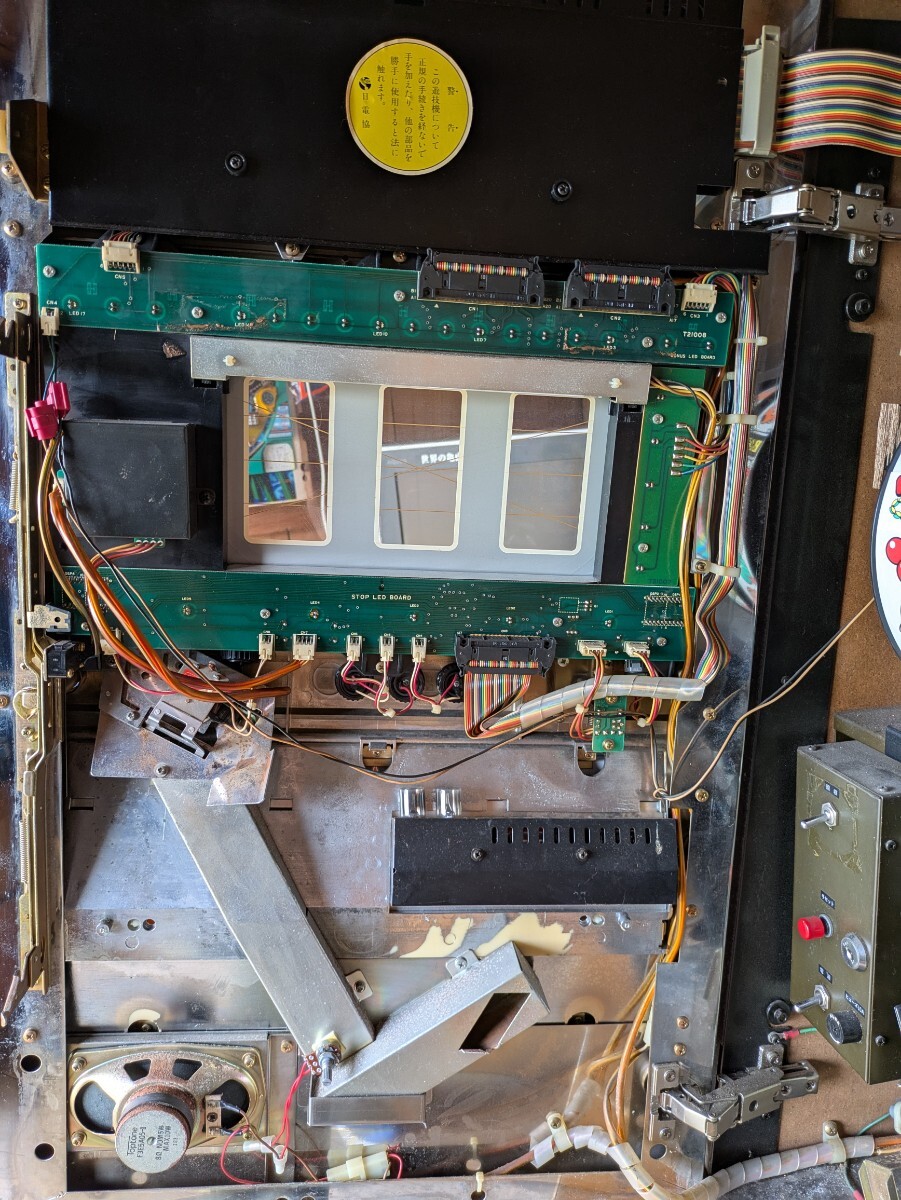 山佐3号機 スーパープラネット実機 白パネル 動作品(パチスロ 山佐3号機 スーパープラネット実機 白パネル 動作品(パチスロ