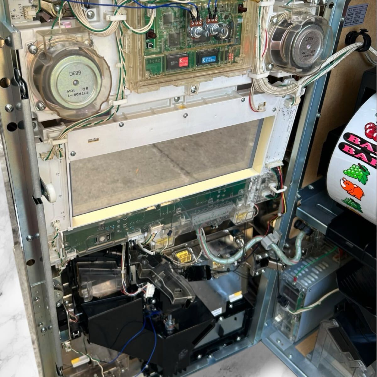 通電OK】GOGOジャグラー スロット実機 コイン不要機付 説明書 通電OK】GOGOジャグラー スロット実機 コイン不要機付 説明書