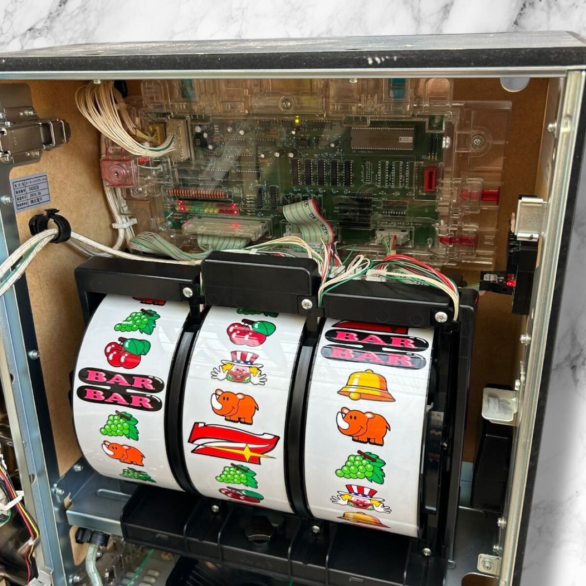 通電OK】GOGOジャグラー スロット実機 コイン不要機付 説明書 通電OK】GOGOジャグラー スロット実機 コイン不要機付 説明書