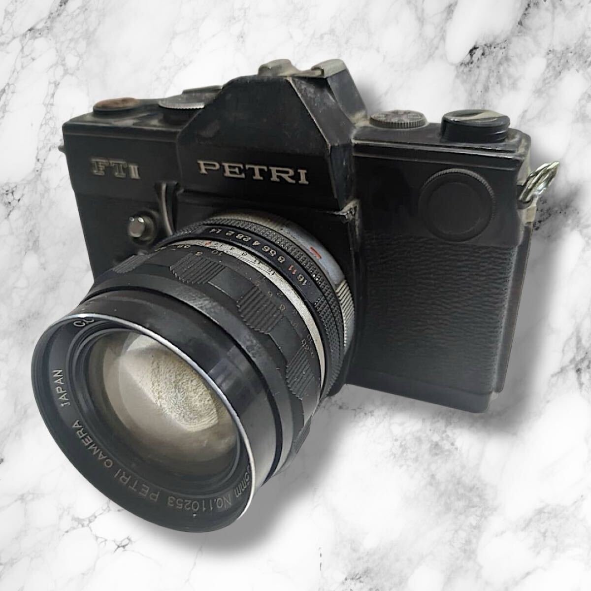 ジャンク】PETRI FTⅡ ペトリ フィルムカメラ 55mm F1.4 レンズ ジャンク】PETRI FTⅡ ペトリ フィルムカメラ 55mm F1.4 レンズ