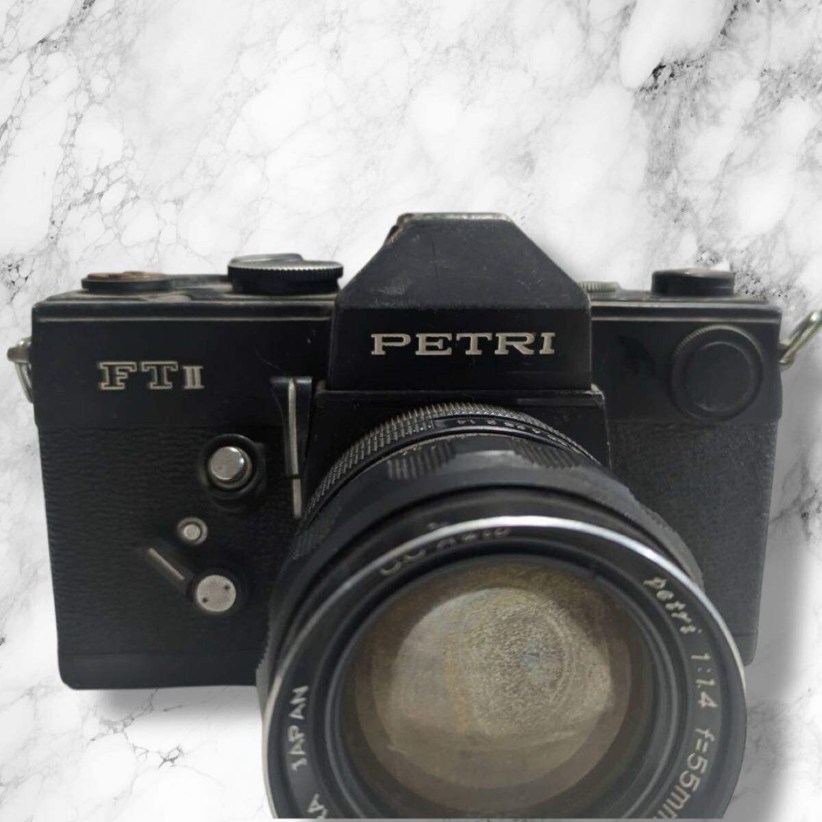 ジャンク】PETRI FTⅡ ペトリ フィルムカメラ 55mm F1.4 レンズ ジャンク】PETRI FTⅡ ペトリ フィルムカメラ 55mm F1.4 レンズ