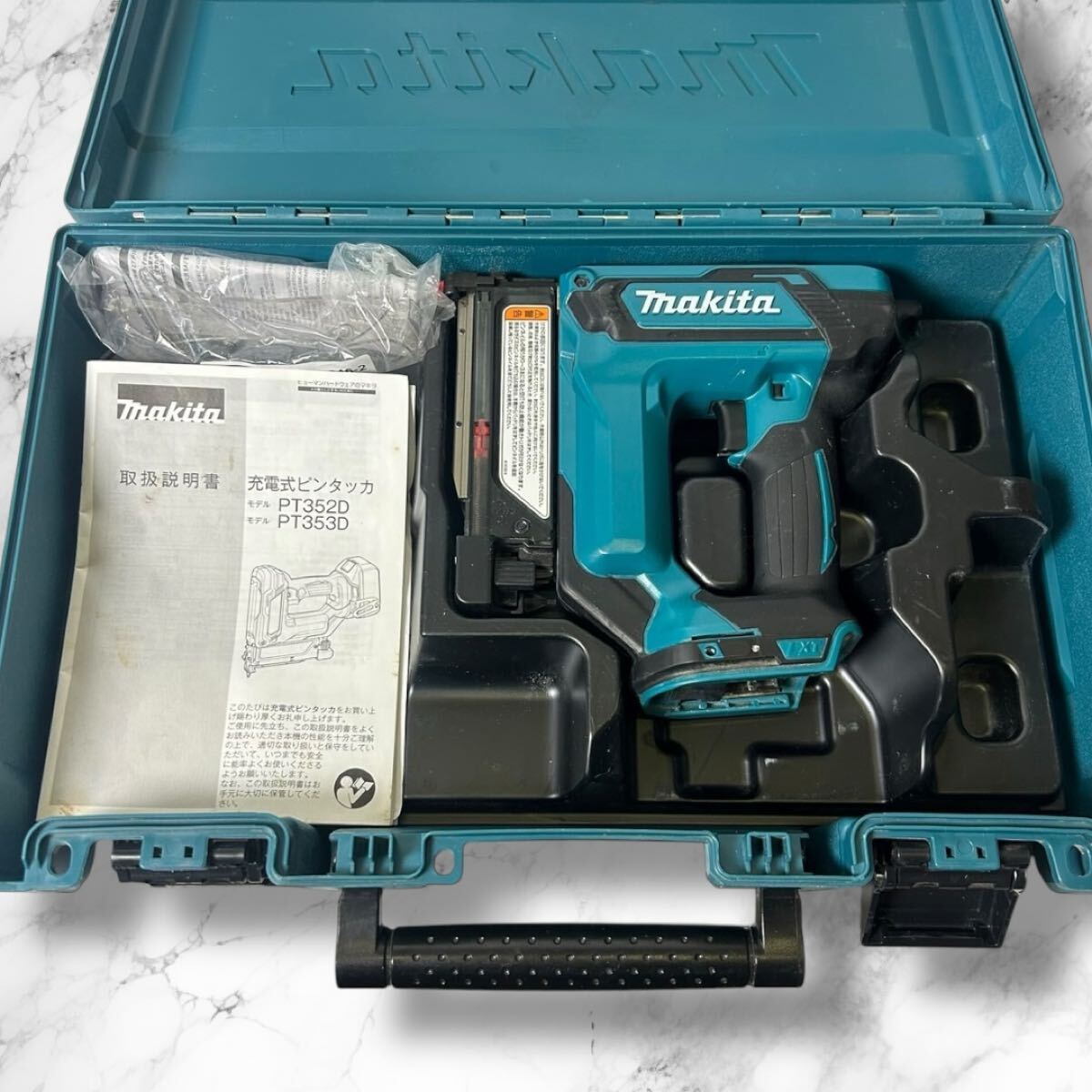 Makita マキタ 充電式ピンタッカ PT353D 本体のみ 動作確認済 Makita マキタ 充電式ピンタッカ PT353D 本体のみ 動作確認済