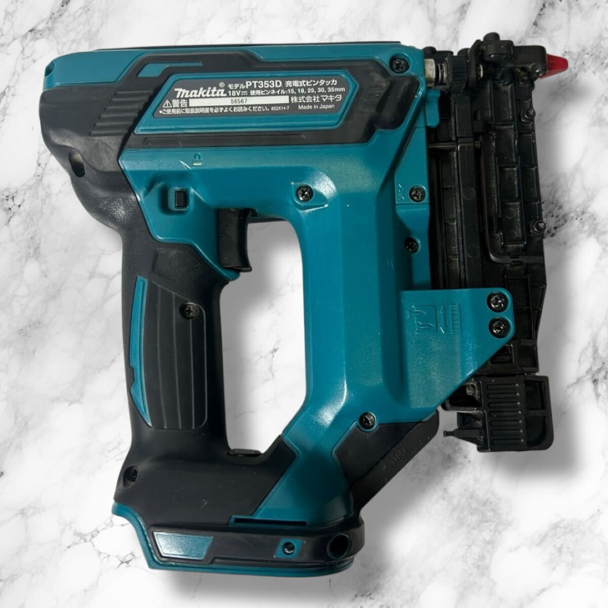 Makita マキタ 充電式ピンタッカ PT353D 本体のみ 動作確認済 Makita マキタ 充電式ピンタッカ PT353D 本体のみ 動作確認済