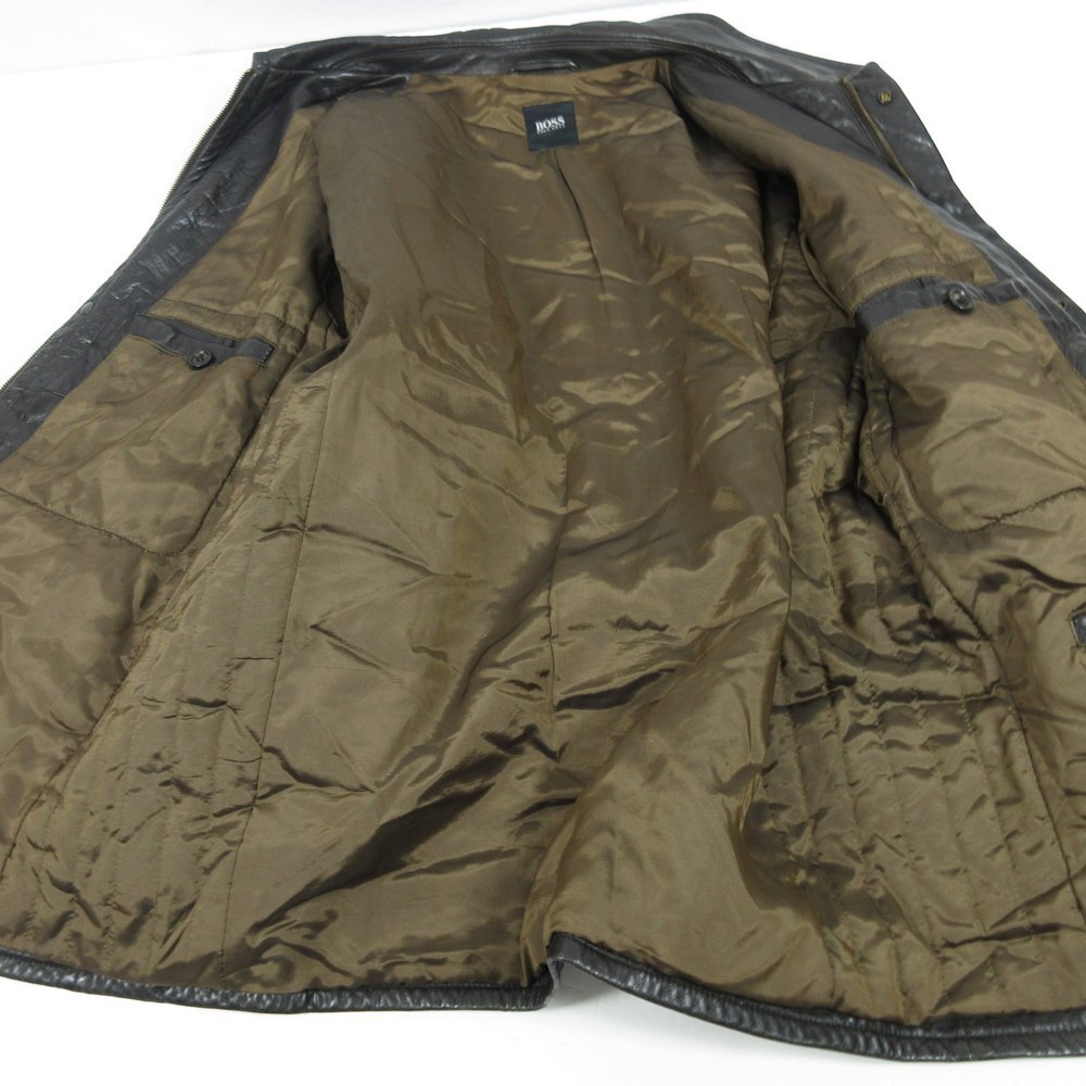 ∞◎HUGO BOSS☆メンズレザージャケット☆羊革ジャン ∞◎HUGO BOSS☆メンズレザージャケット☆羊革ジャン