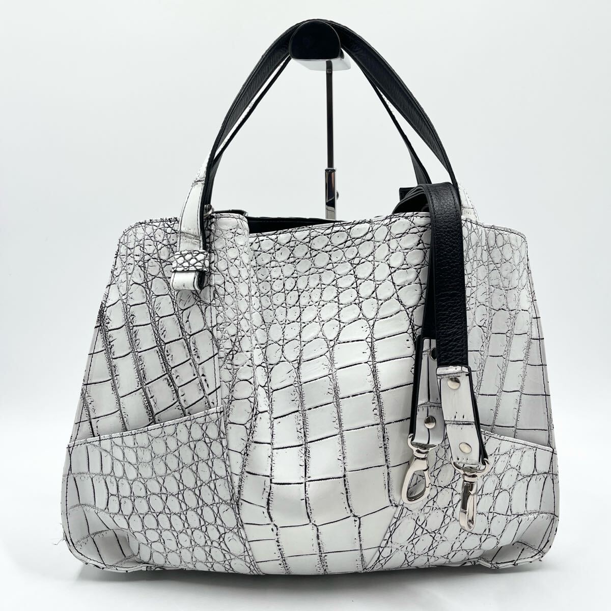 定価42万!!! 極美品!!! JRA認定!!! クロコ クロコダイル トート 定価42万!!! 極美品!!! JRA認定!!! クロコ クロコダイル トート