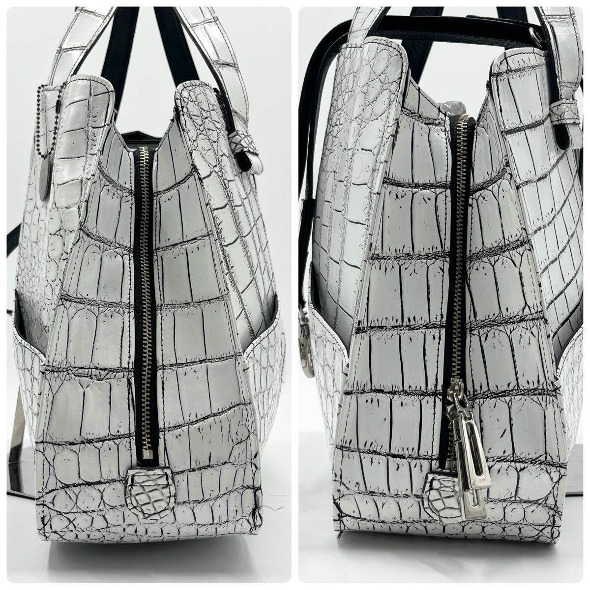 定価42万!!! 極美品!!! JRA認定!!! クロコ クロコダイル トート 定価42万!!! 極美品!!! JRA認定!!! クロコ クロコダイル トート