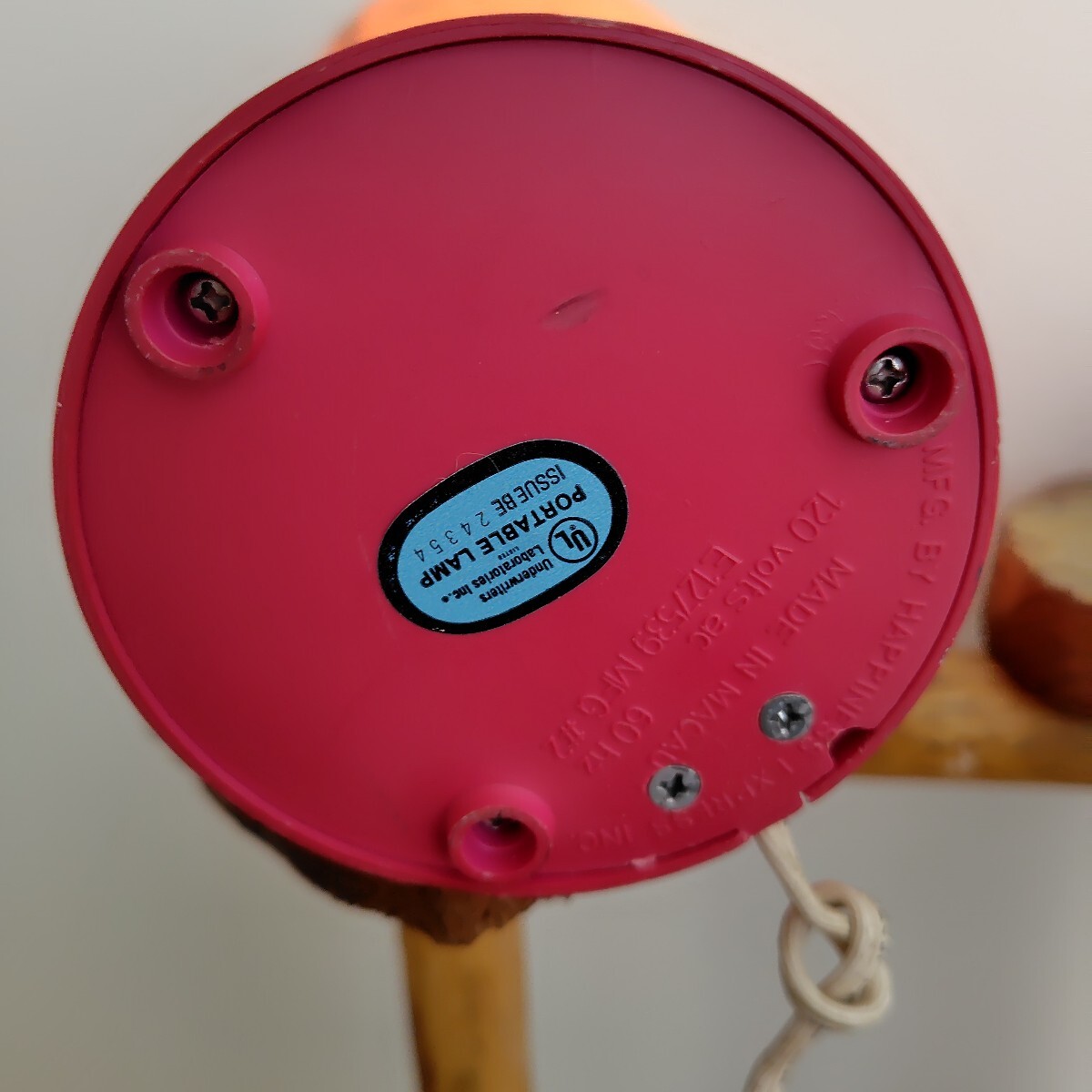 1992年 バーニー Barney&Friends ナイトライト＋懐中電灯　2点セット　高さ21ｃｍ_画像8