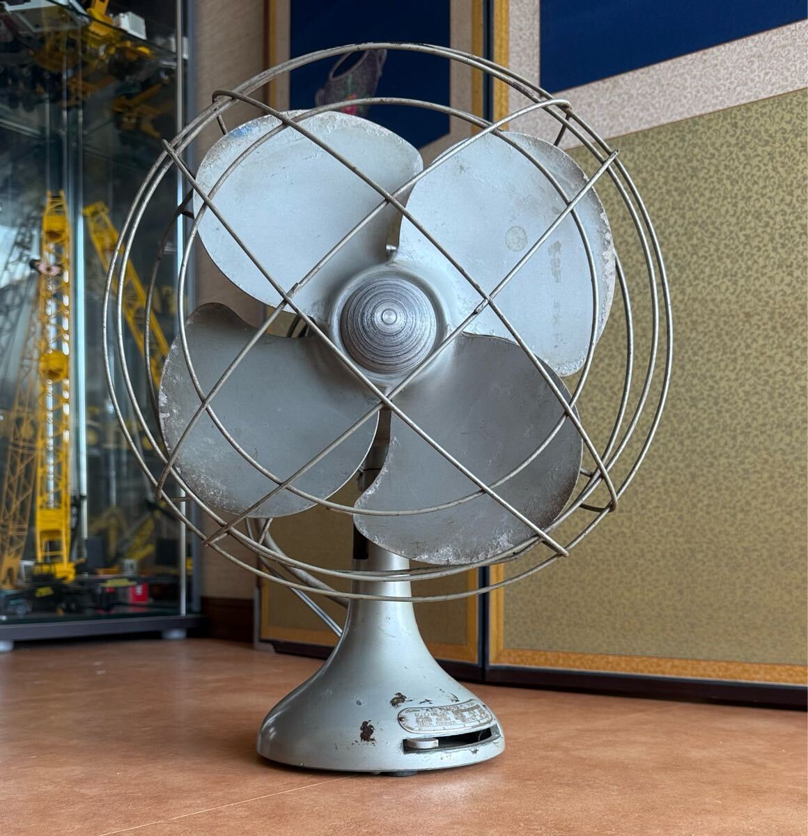 東芝 ランプ付き 扇風機 昭和レトロ ファン ビンテージ扇風機