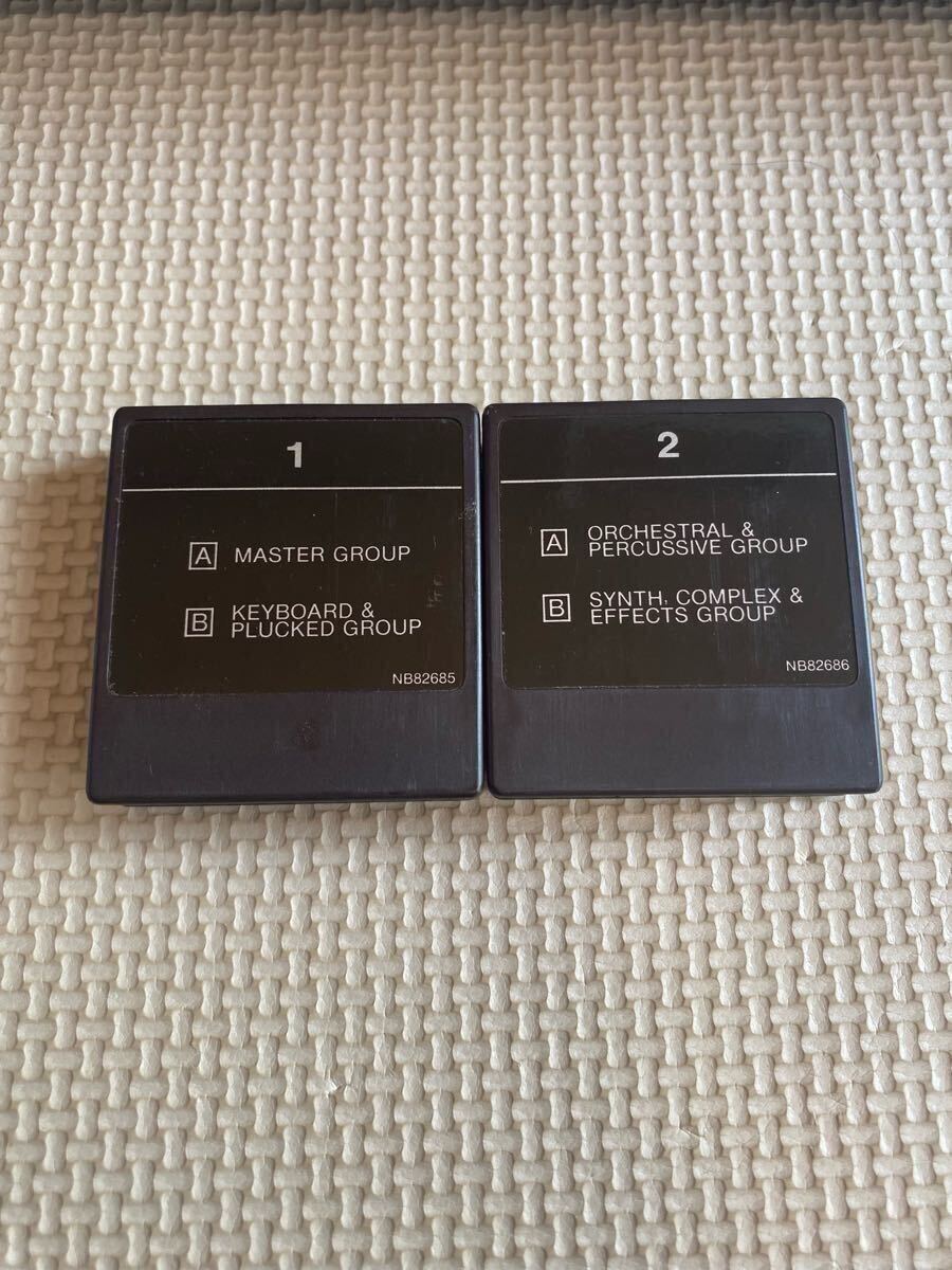 YAMAHA DX7 ヤマハ シンセサイザー キーボードVOICE ROM 1 2 YAMAHA DX7 ヤマハ シンセサイザー キーボードVOICE ROM 1 2