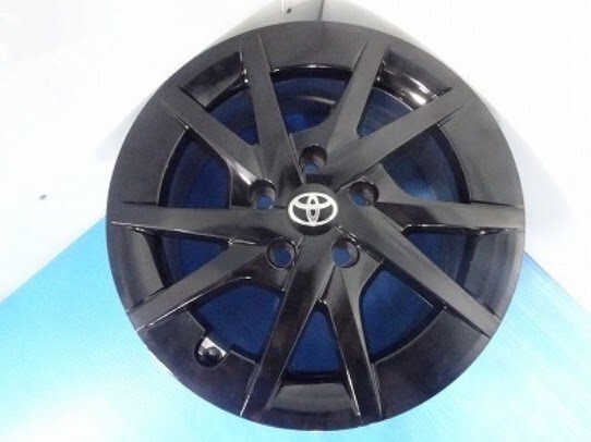  прекрасный товар [ самовывоз ] Toyota оригинальные легкосплавные колесные диски 4шт.@* flat поверхность гайка специальный *16x6.5J +39 5 дыра PCD114.3 *16 дюймовый колпак покраска черный 