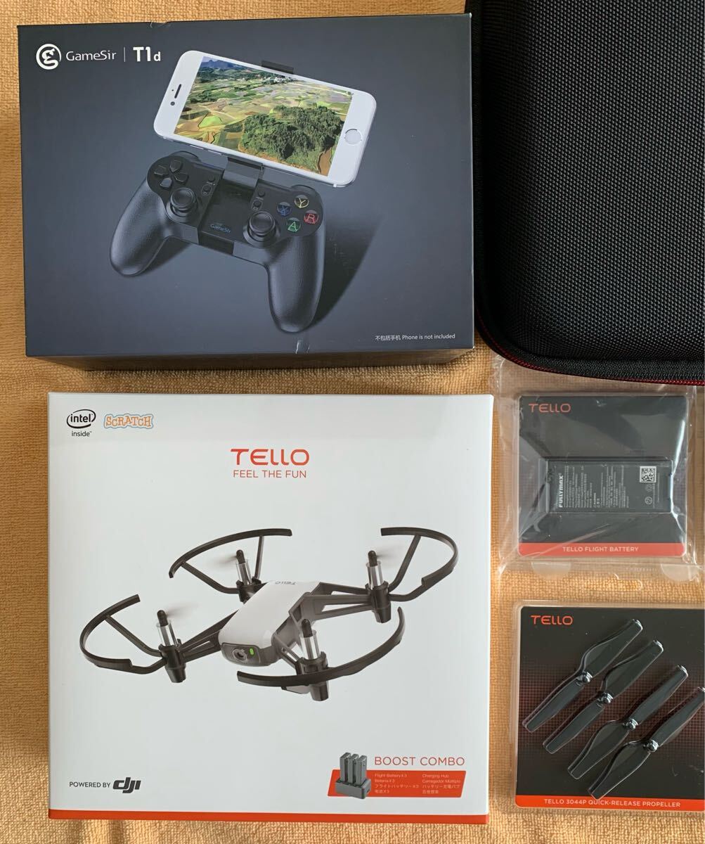 DJI Tello Boost Combo (JP)ドローン未開封品+GameSir T1d