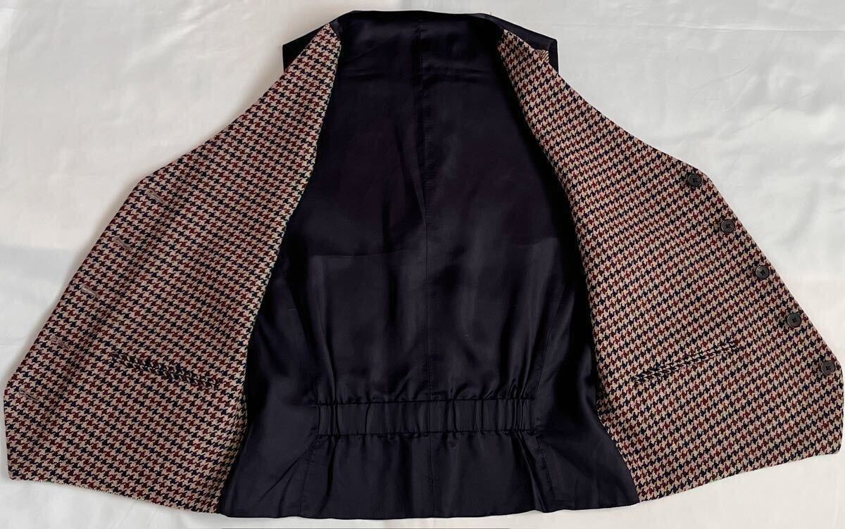LARDINI 近年モデル ラルディーニ サイズ 44 XS〜S ジレ ベスト LARDINI 近年モデル ラルディーニ サイズ 44 XS〜S ジレ ベスト