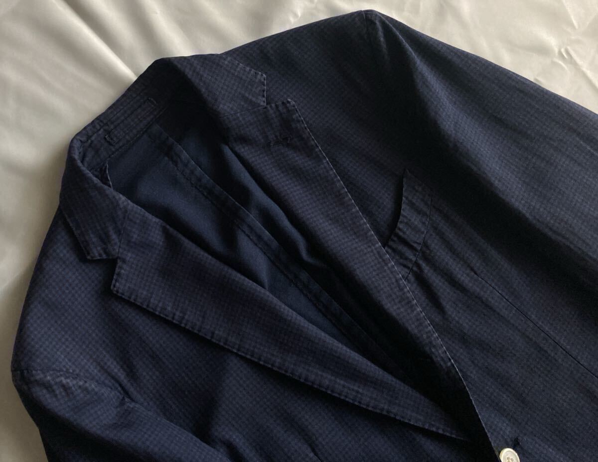 LARDINI ラルディーニ サイズ 46 テーラードジャケット ネイビー LARDINI ラルディーニ サイズ 46 テーラードジャケット ネイビー
