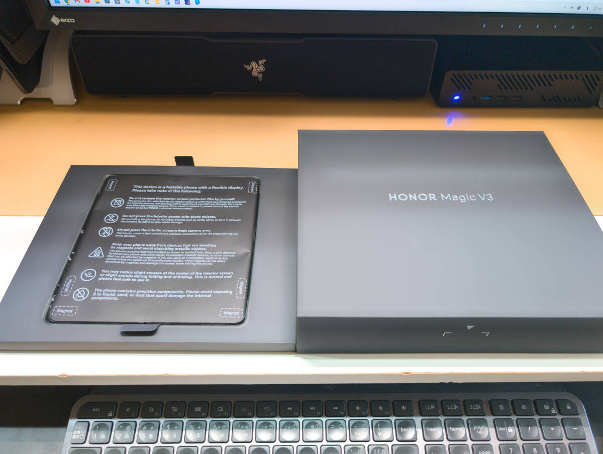 グローバル版・美品・豪華付属品】Honor Magic V3 512GB/12GB グローバル版・美品・豪華付属品】Honor Magic V3 512GB/12GB