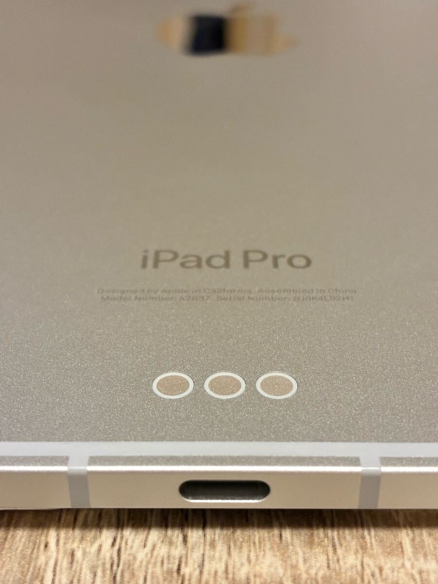 中古美品】11インチ iPad Pro M4 Wi-Fi + Cellular 1TB シルバー 中古美品】11インチ iPad Pro M4 Wi-Fi + Cellular 1TB シルバー