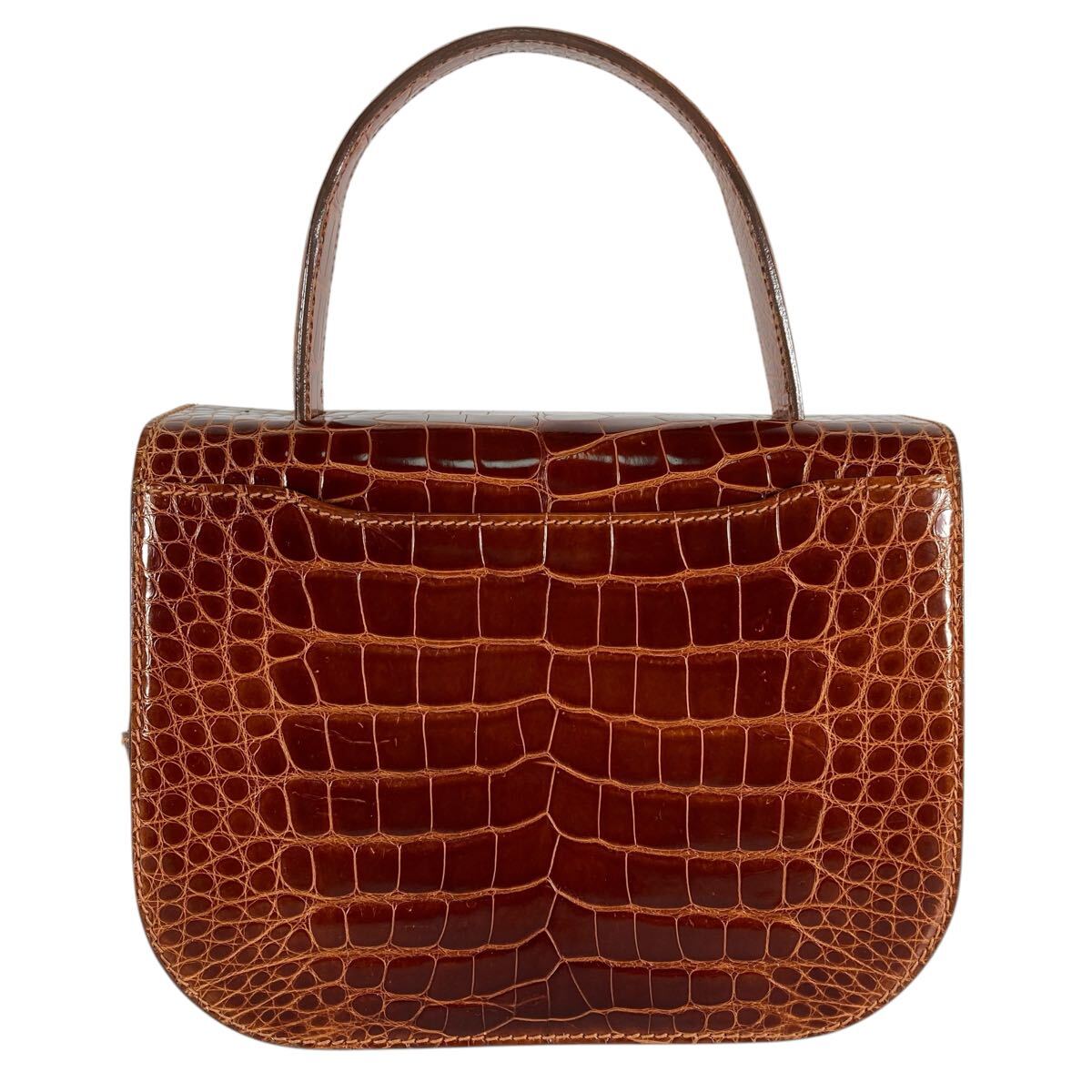 B1) 美品 JARDIN DES SACS ジャルダンデサック クロコダイル B1) 美品 JARDIN DES SACS ジャルダンデサック クロコダイル