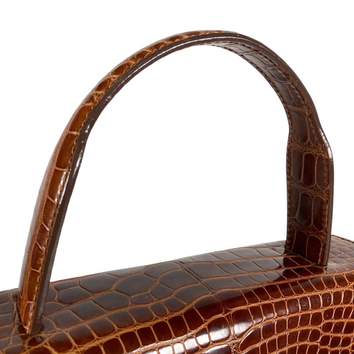 B1) 美品 JARDIN DES SACS ジャルダンデサック クロコダイル B1) 美品 JARDIN DES SACS ジャルダンデサック クロコダイル
