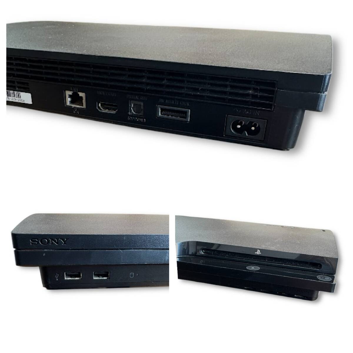 ☆SONY PS3 本体 コントローラー ソフト2本 セット CECH-3000A ☆SONY PS3 本体 コントローラー ソフト2本 セット CECH-3000A