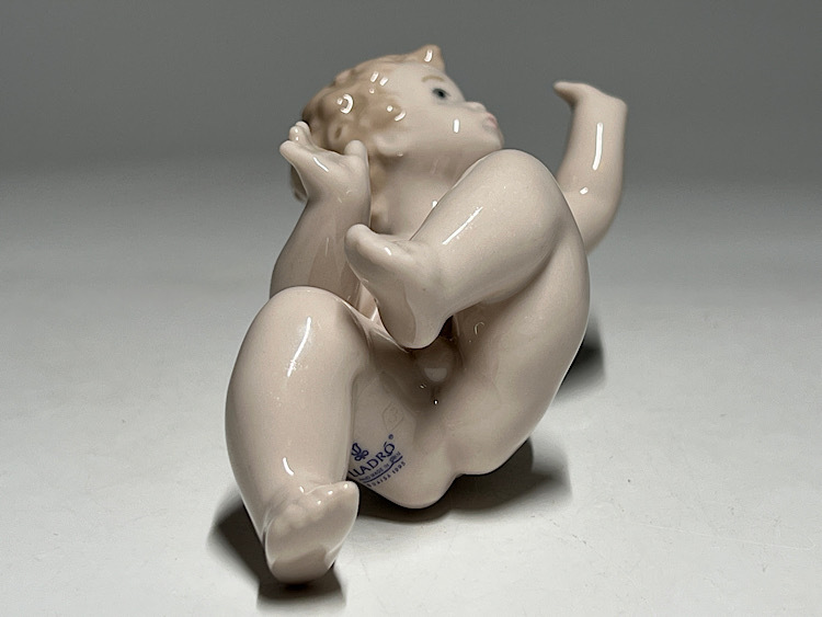 瑞】リヤドロ LLADRO 天使フィギュリン 陶器人形 置物 (リヤドロ 瑞】リヤドロ LLADRO 天使フィギュリン 陶器人形 置物 (リヤドロ