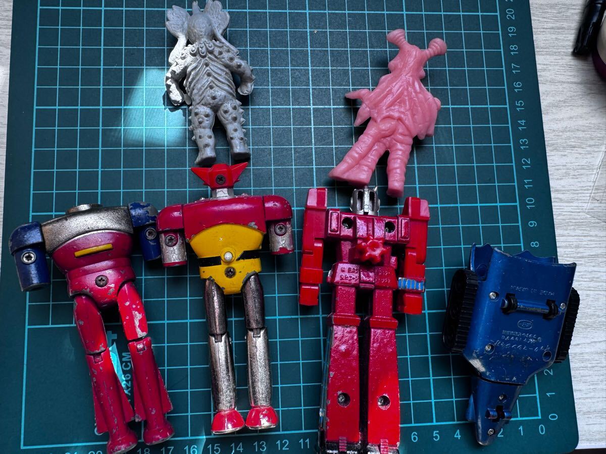 当時物 超合金 ポピー ロボット イデオン ゲッターロボ 昭和 当時物 超合金 ポピー ロボット イデオン ゲッターロボ 昭和