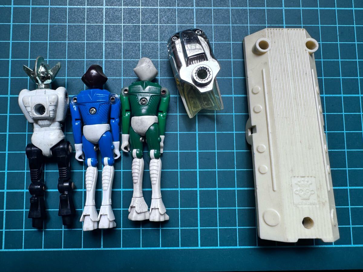 ミクロマン アクロイヤー 当時物 レア 昭和 レトロ 3体セット