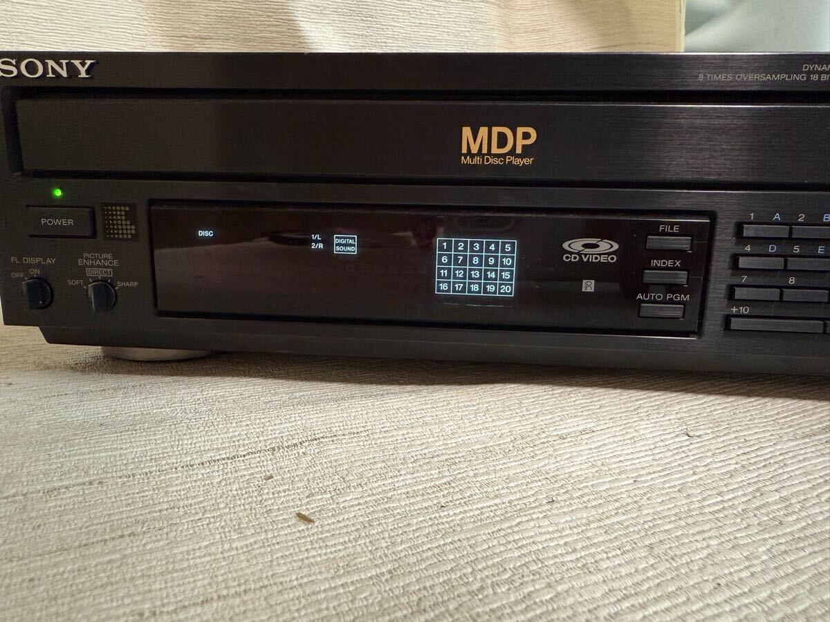 展示品☆SONY☆ソニー☆MDP-555☆レーザーディスクプレーヤー 展示品☆SONY☆ソニー☆MDP-555☆レーザーディスクプレーヤー