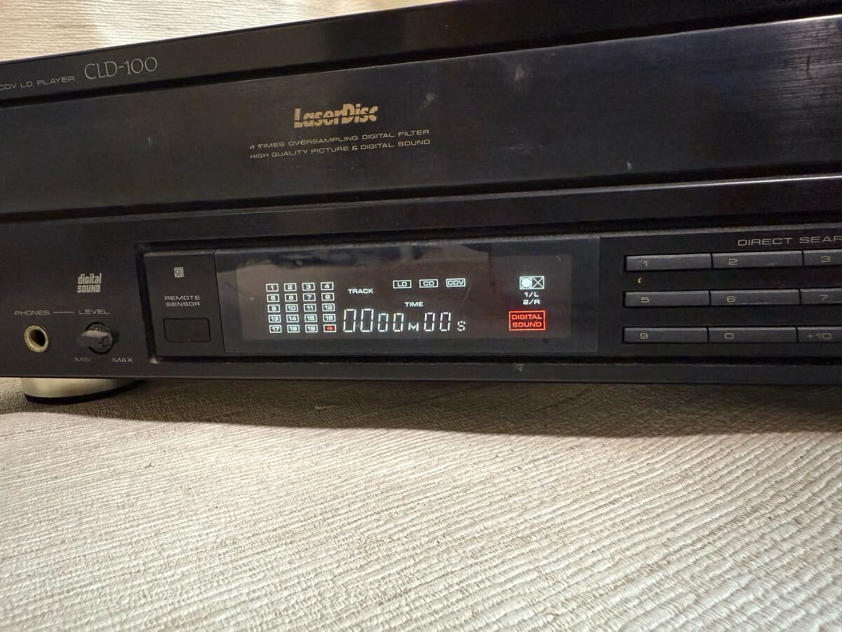 展示品☆Pioneer☆パイオニア☆LDプレーヤー☆CLD-100☆レーザー 展示品☆Pioneer☆パイオニア☆LDプレーヤー☆CLD-100☆レーザー