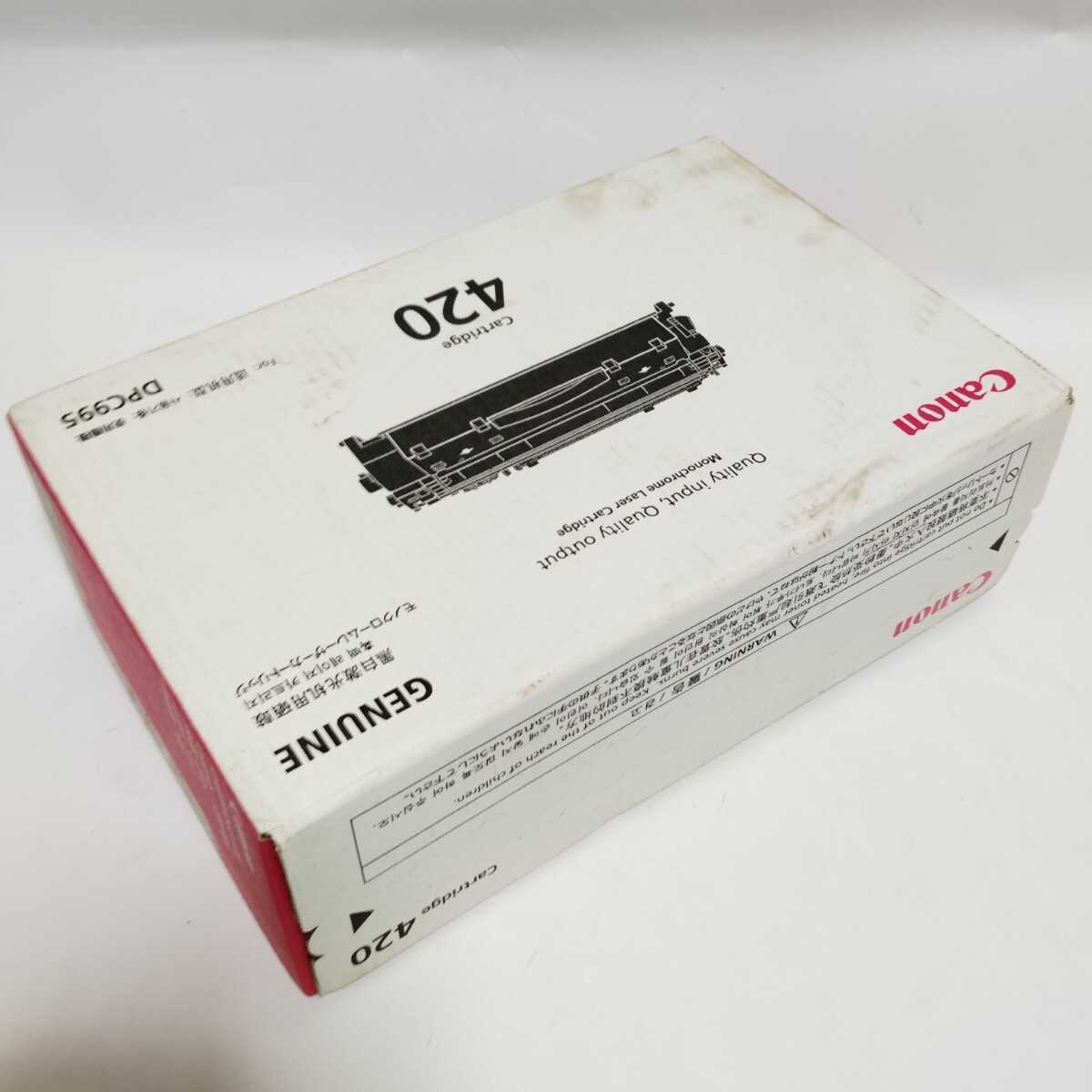 未使用&未開封品 】Canon CRG-420 純正 カートリッジ トナー 未使用&未開封品 】Canon CRG-420 純正 カートリッジ トナー