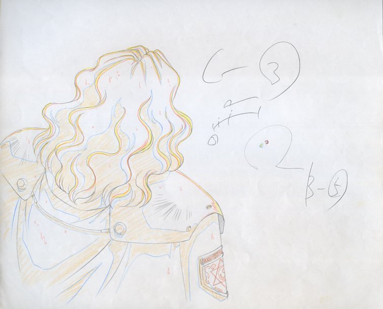 Aセル畫　原畫 サイレントメビウス　14枚其の1