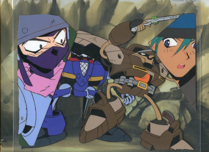 Aセル畫　覇王大系 リューナイト（背景付）　其の563