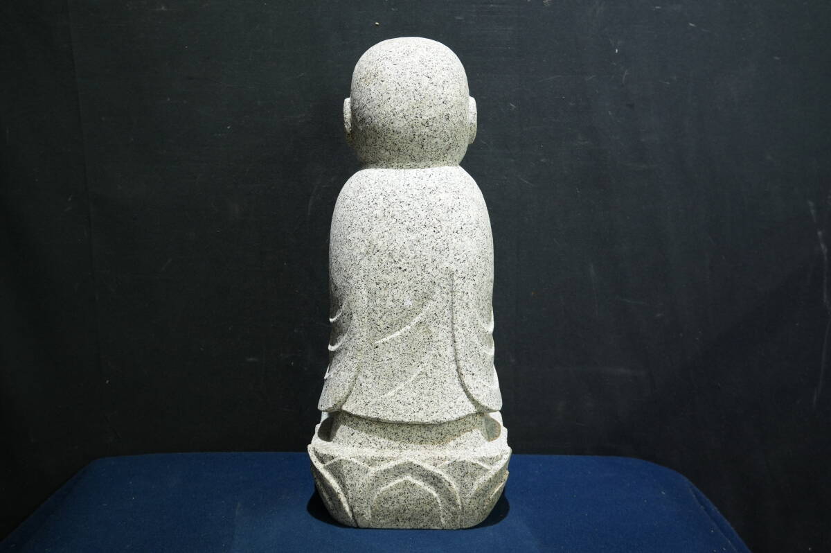 T726 仏教美術 仏像 石仏 御影石 地蔵菩薩(仏像)|売買され T726 仏教美術 仏像 石仏 御影石 地蔵菩薩(仏像)|売買され